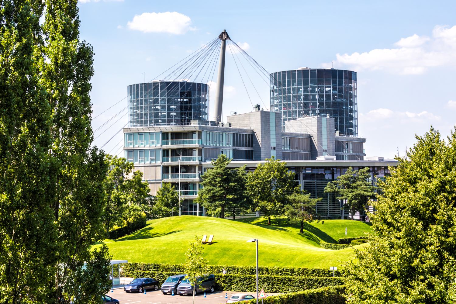 Moderne Architektur in Wolfsburg